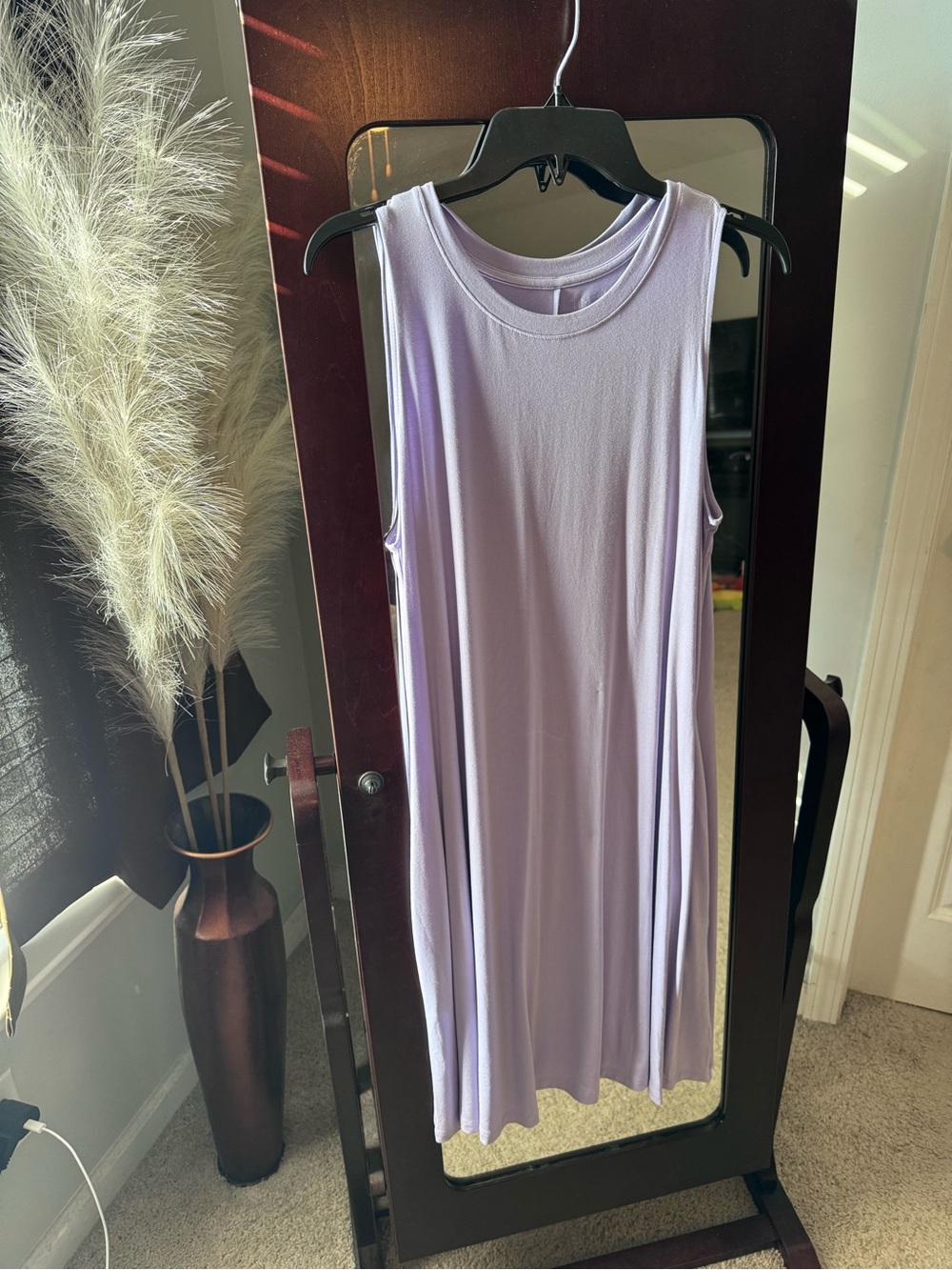 Time and Tru Lavender Sleeveless Tank Dress